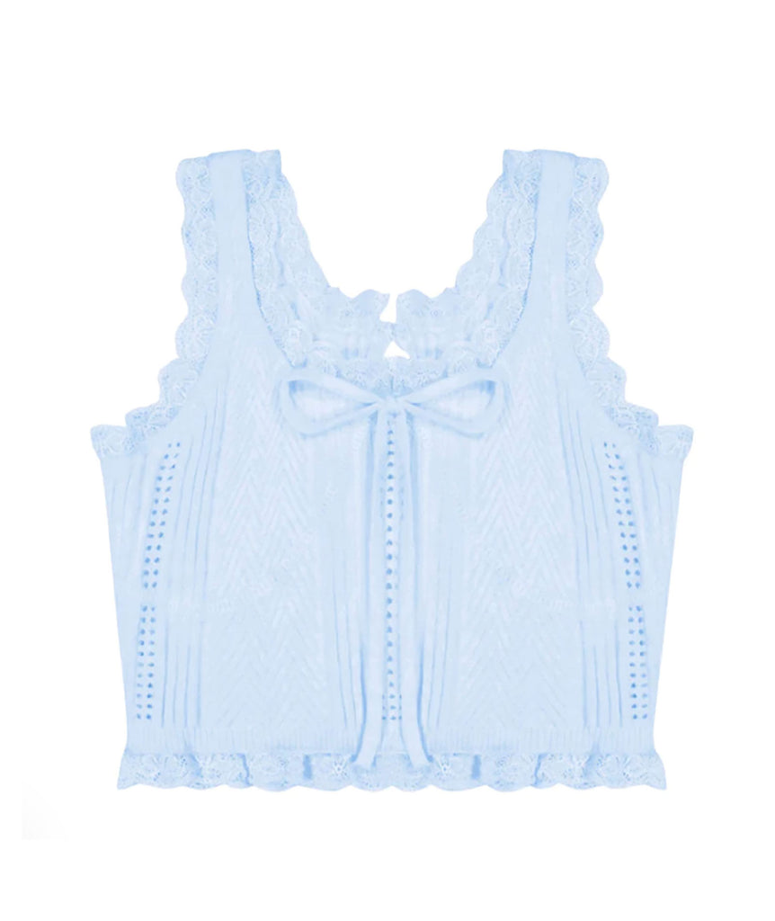 Katie J NYC Girls Madison Top Girls Casual Tops Katie J NYC Baby Blue Y/S (7/8) 