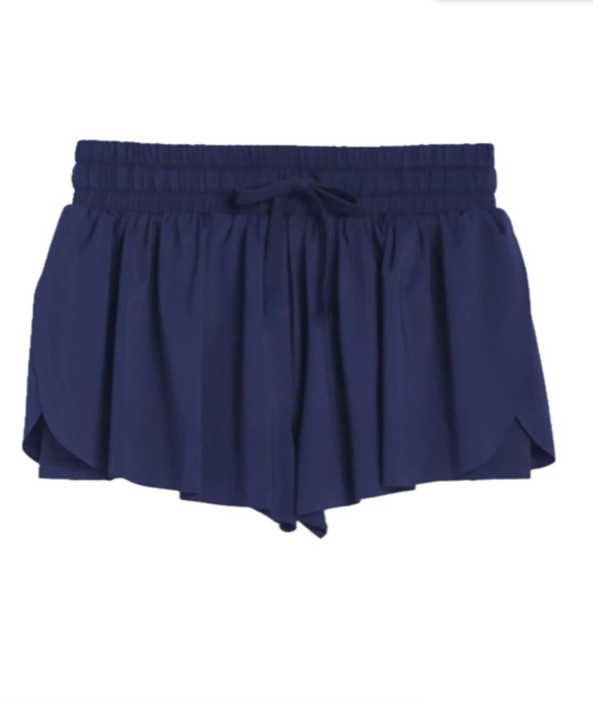 Jill Fly Away Shorts Girls Girls Casual Bottoms Suzette Navy Y/4 