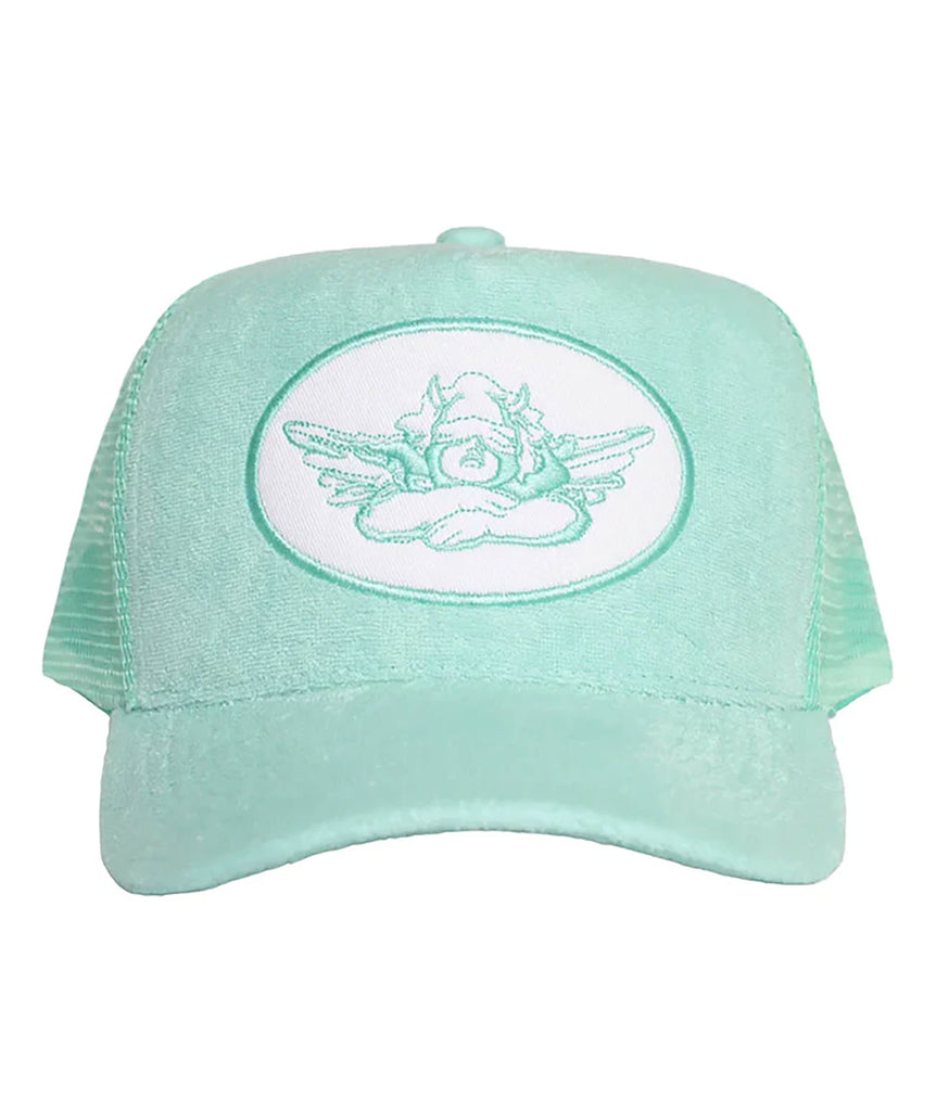 Boys Lie Trucker Hat Pastel Mint Logo Accessories Boys Lie   