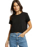Perfect White Tee Women Cher Crew Tee Womens Casual Tops Perfect White Tee True Black Juniors/Women S