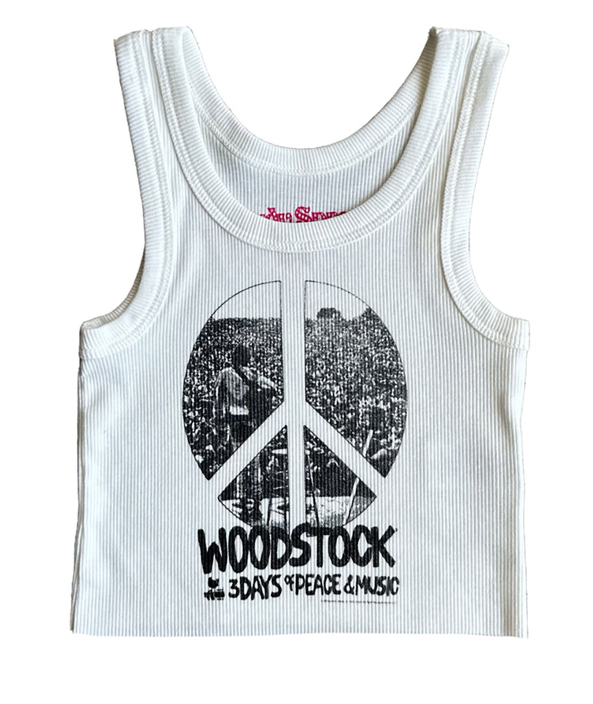 Rowdy Sprout Girls Woodstock Tank Girls Casual Tops Rowdy Sprout   