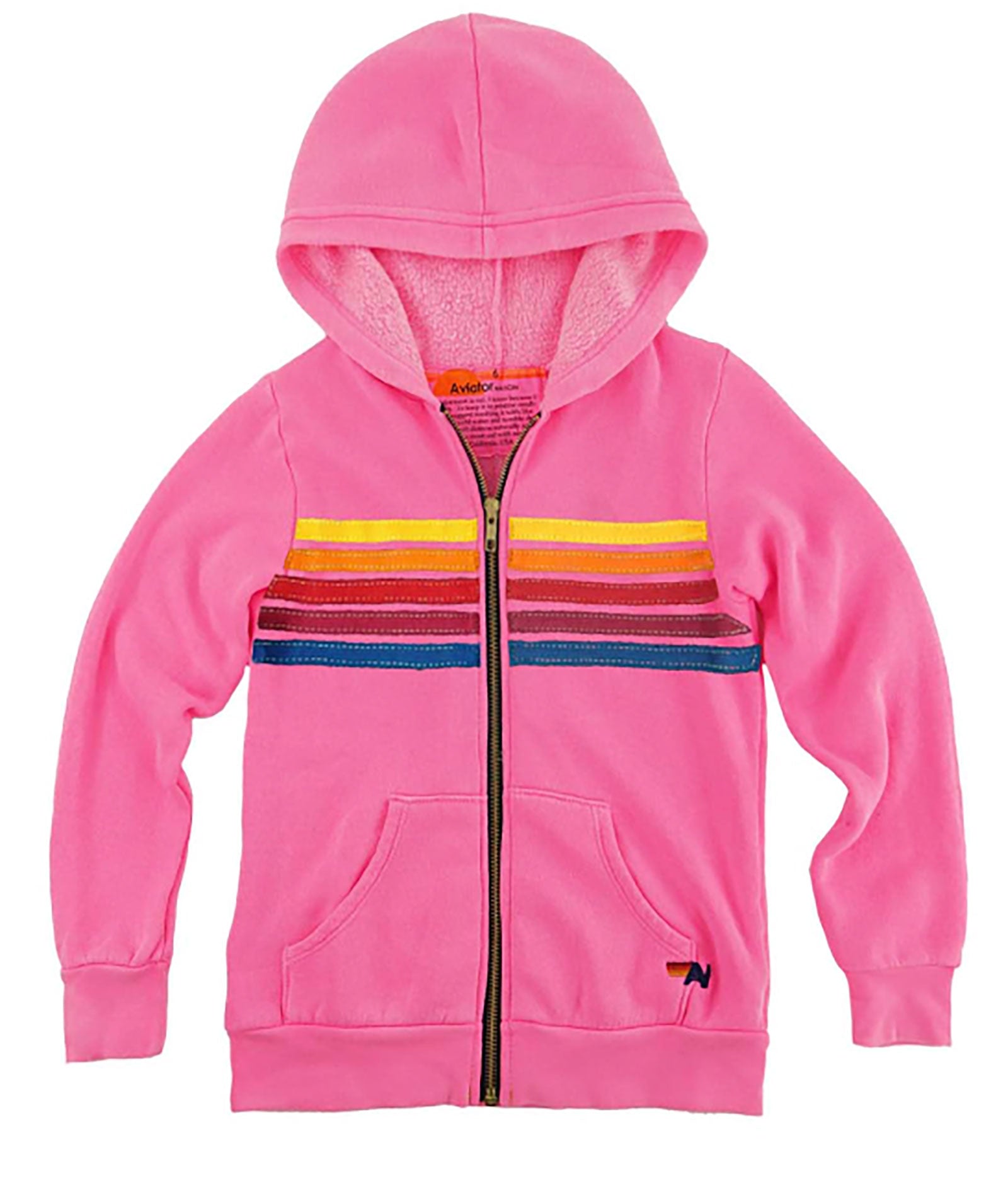 Ninja Hoodie Aviator Nation Pink Zip Up Aviator Nation Ninja