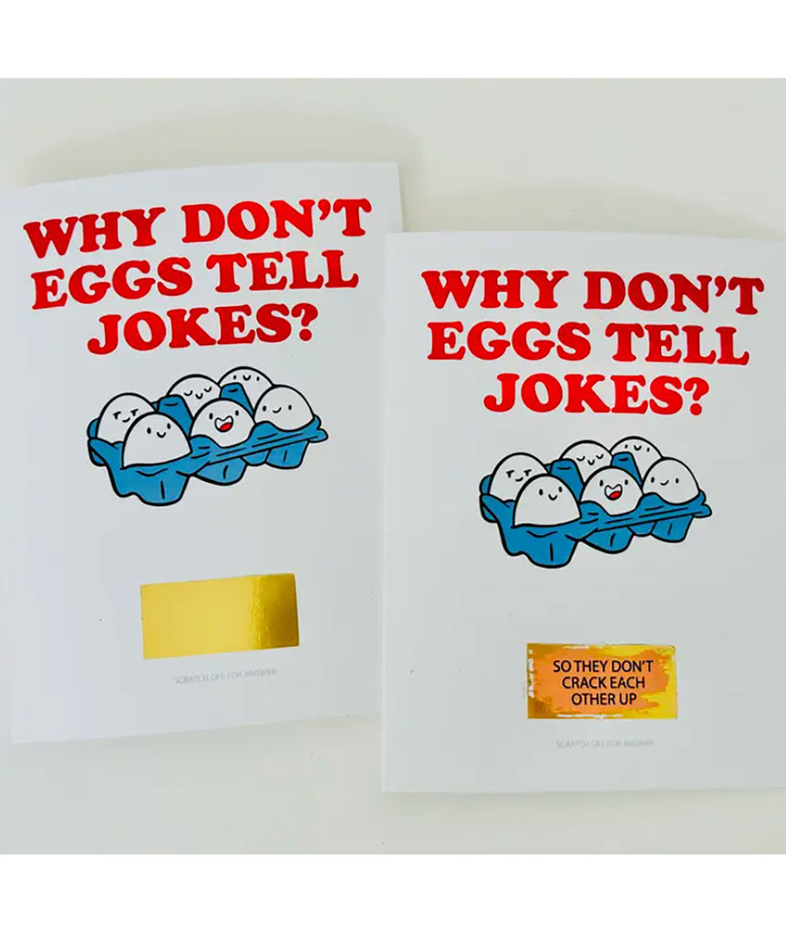 Sunny Marshmallow Scratch Off Camp Card Eggs Tell Jokes Camp Sunny Marshmallow   