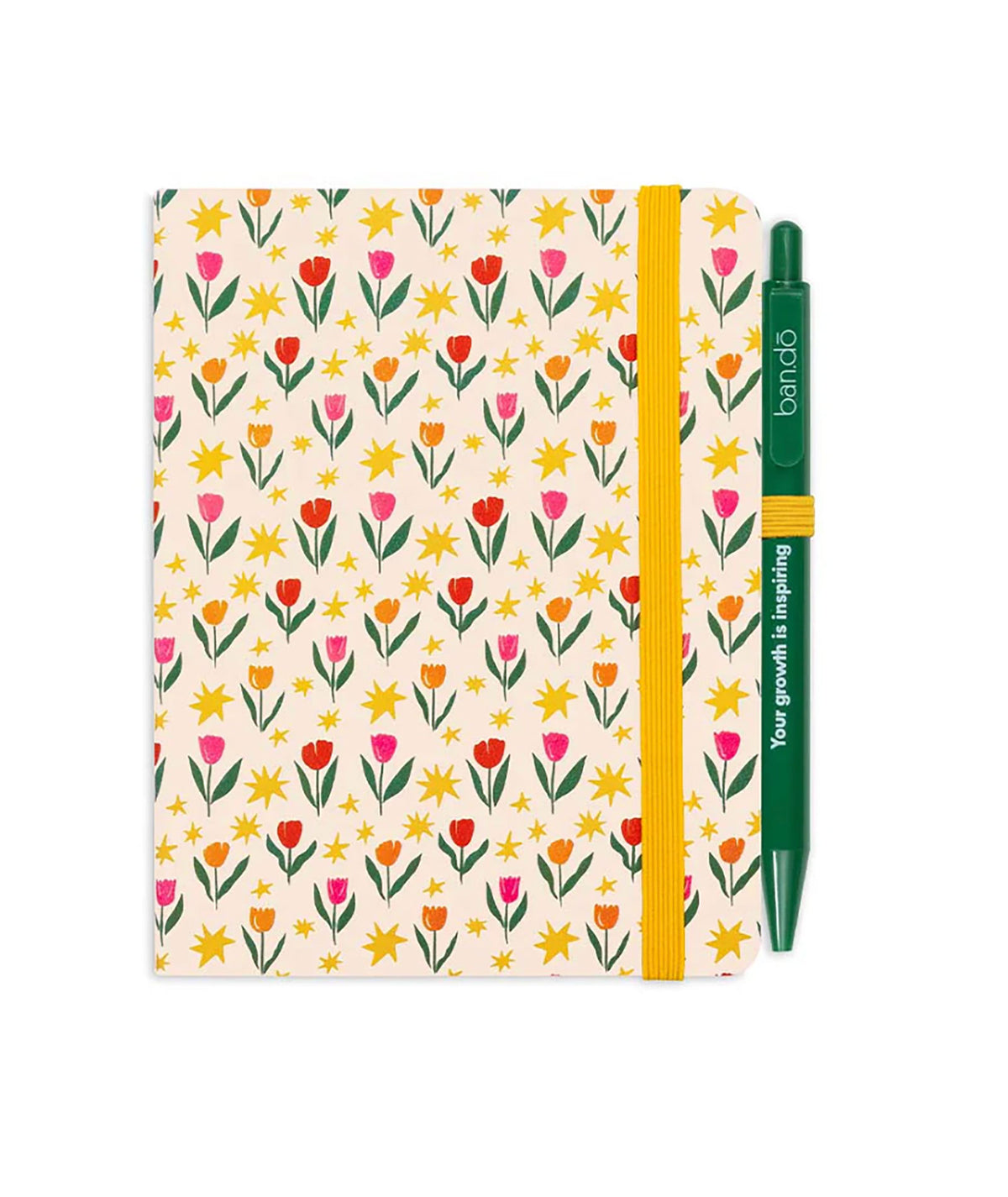 Ban Notebook Ban.do Mini Notebook With Pen Tulips on Cream | Frankie's on the Park