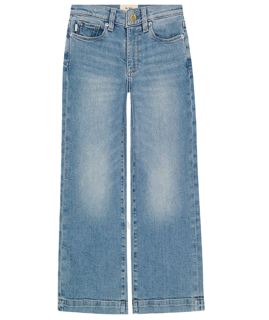 DL1961 Girls Lily Ravello Wide Leg Jeans Girls Denim DL1961   