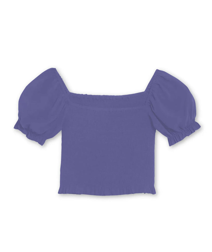 Katie J NYC Girls Marlee Top Girls Casual Tops Katie J NYC Vintage Blue Y/S (7/8) 