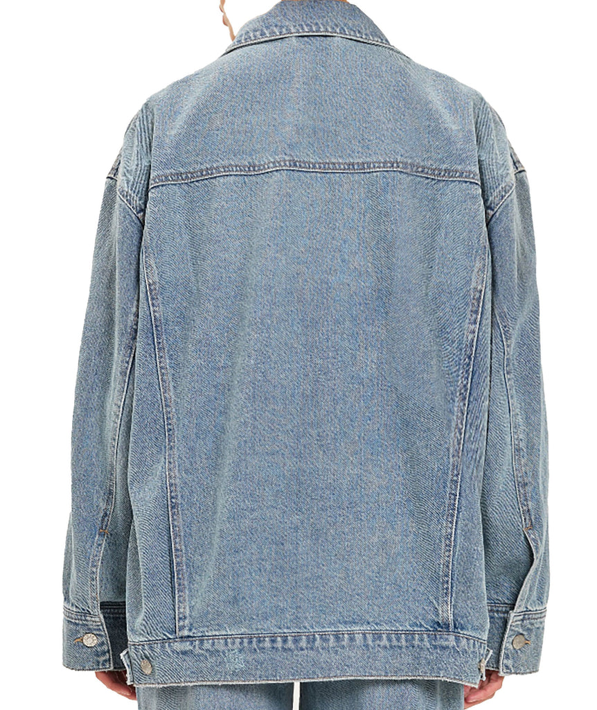 Daze Women Beau Jean Jacket Later Womens Casual Tops Daze   