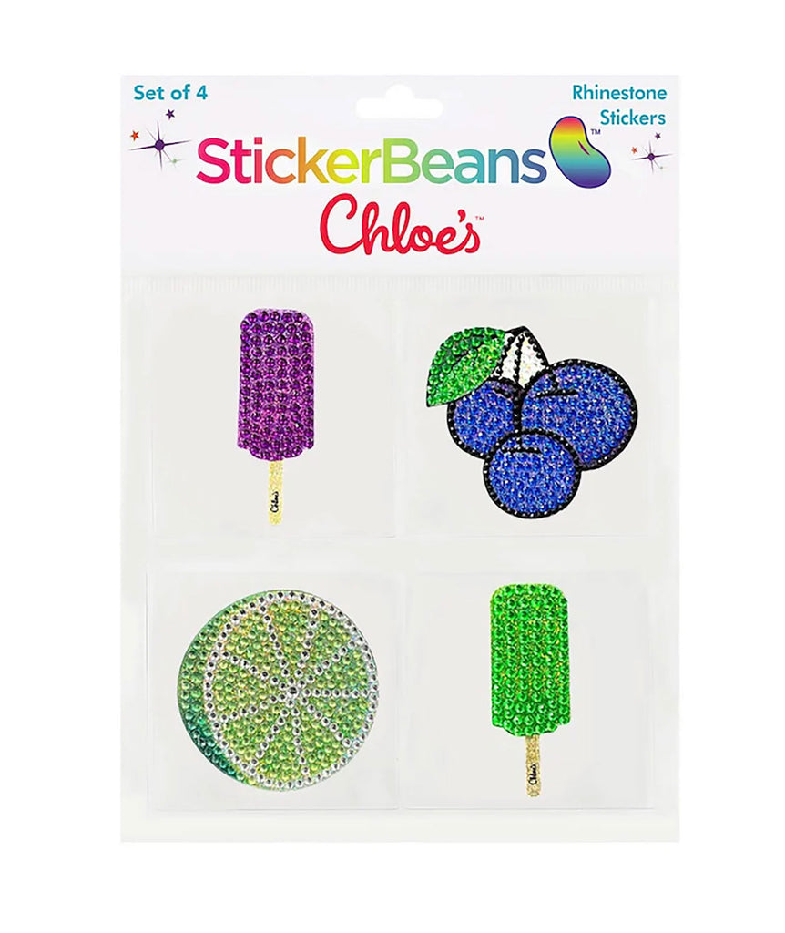 Sticker Beans Chloe's Ice Set of 4 Stickers Accessories Sticker Beans   