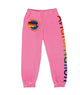 Aviator Nation Kids Venice Sweatpants Girls Casual Bottoms Aviator Nation Neon Pink Y/4 