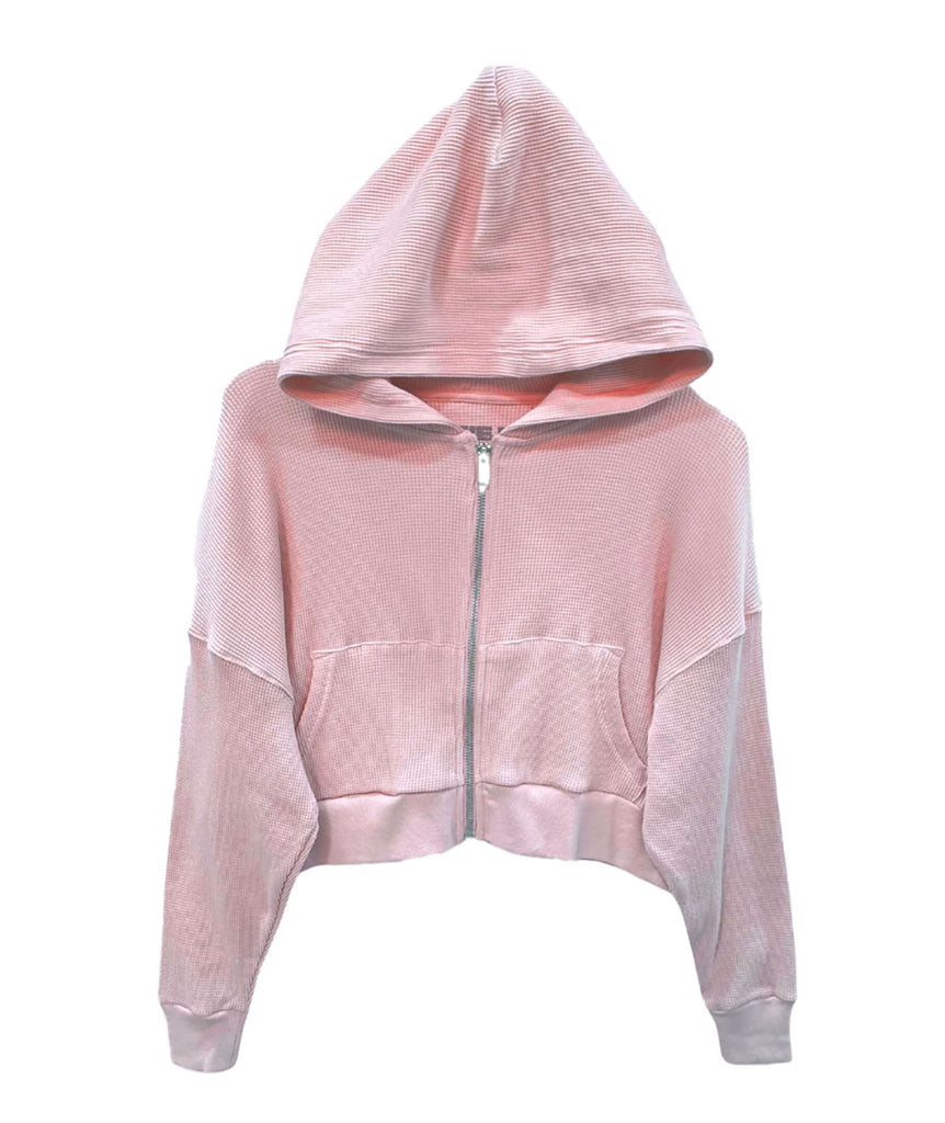 Katie J NYC Girls Brynn Hoodie Girls Casual Tops Katie J NYC Light Pink Y/S (7/8) 