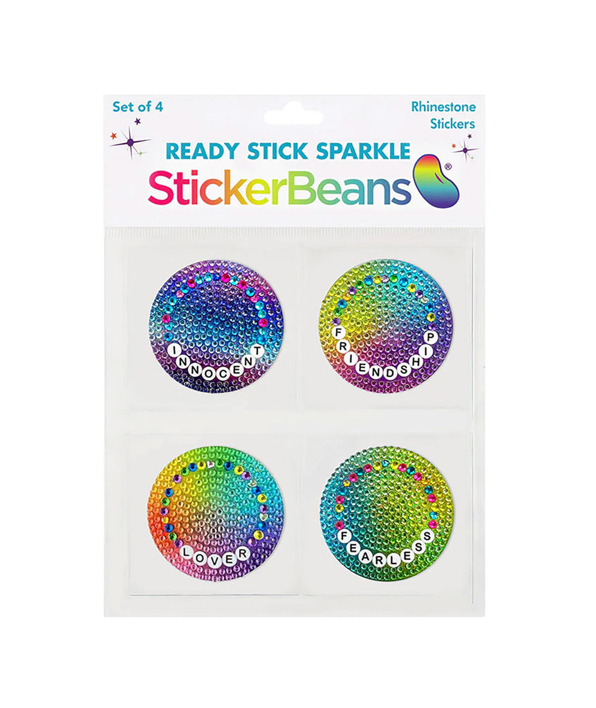 Sticker Beans Friendship Bracelet Set of 4 Stickers Accessories Sticker Beans   