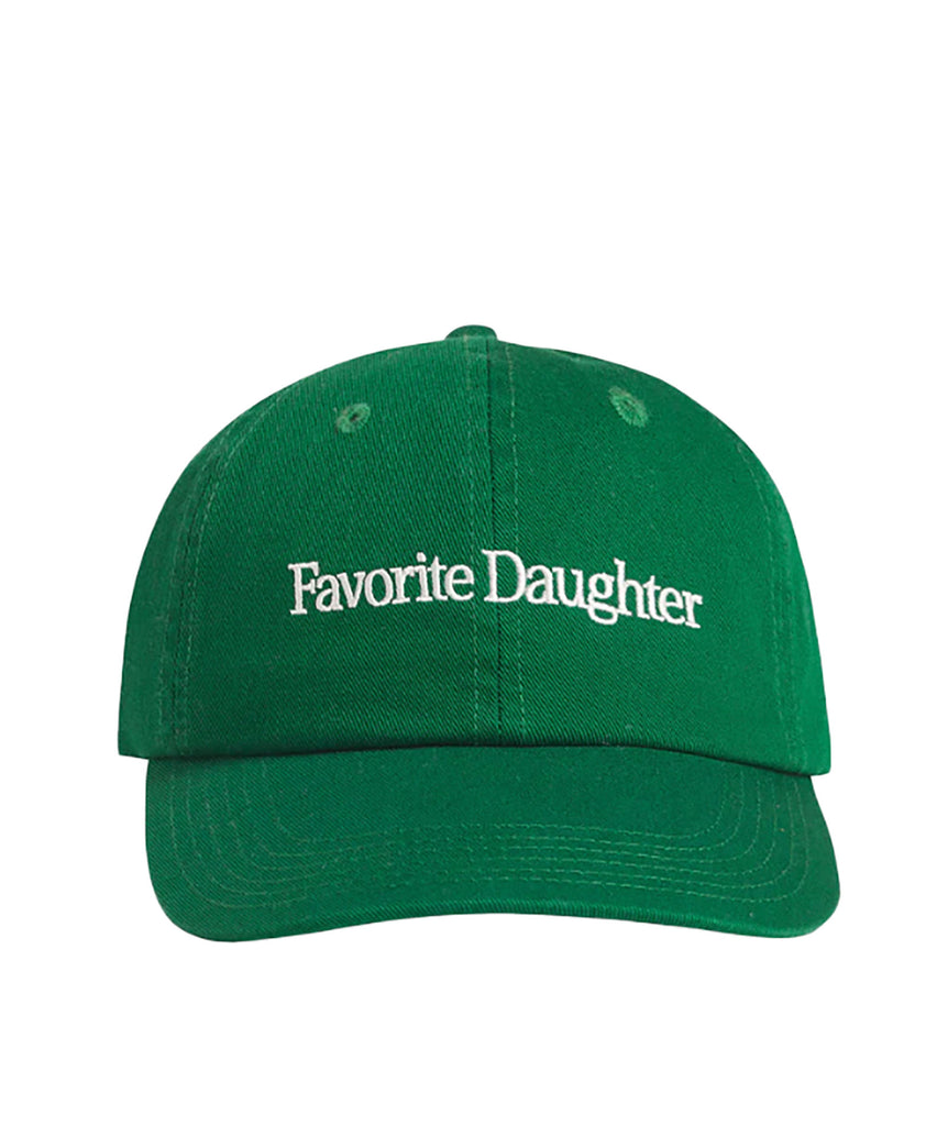 Favorite Daughter Women Logo Baseball Hat Green Accessories Favorite Daughter   