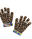 Super Smalls Jungle Jeweled Gloves Accessories Super Smalls Animal Print One Size Fits Most (Y/4-Y/6X)