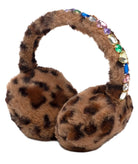 Super Smalls Jungle Jeweled Ear Muffs Accessories Super Smalls Animal Print One Size Fits Most (Y/4-Y/6X)