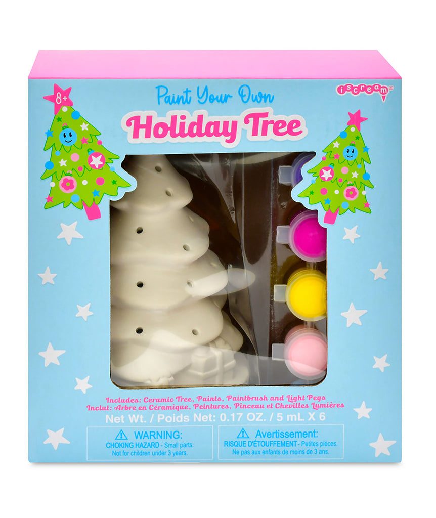 iScream Paint Your Own Holiday Tree Accessories iScream   