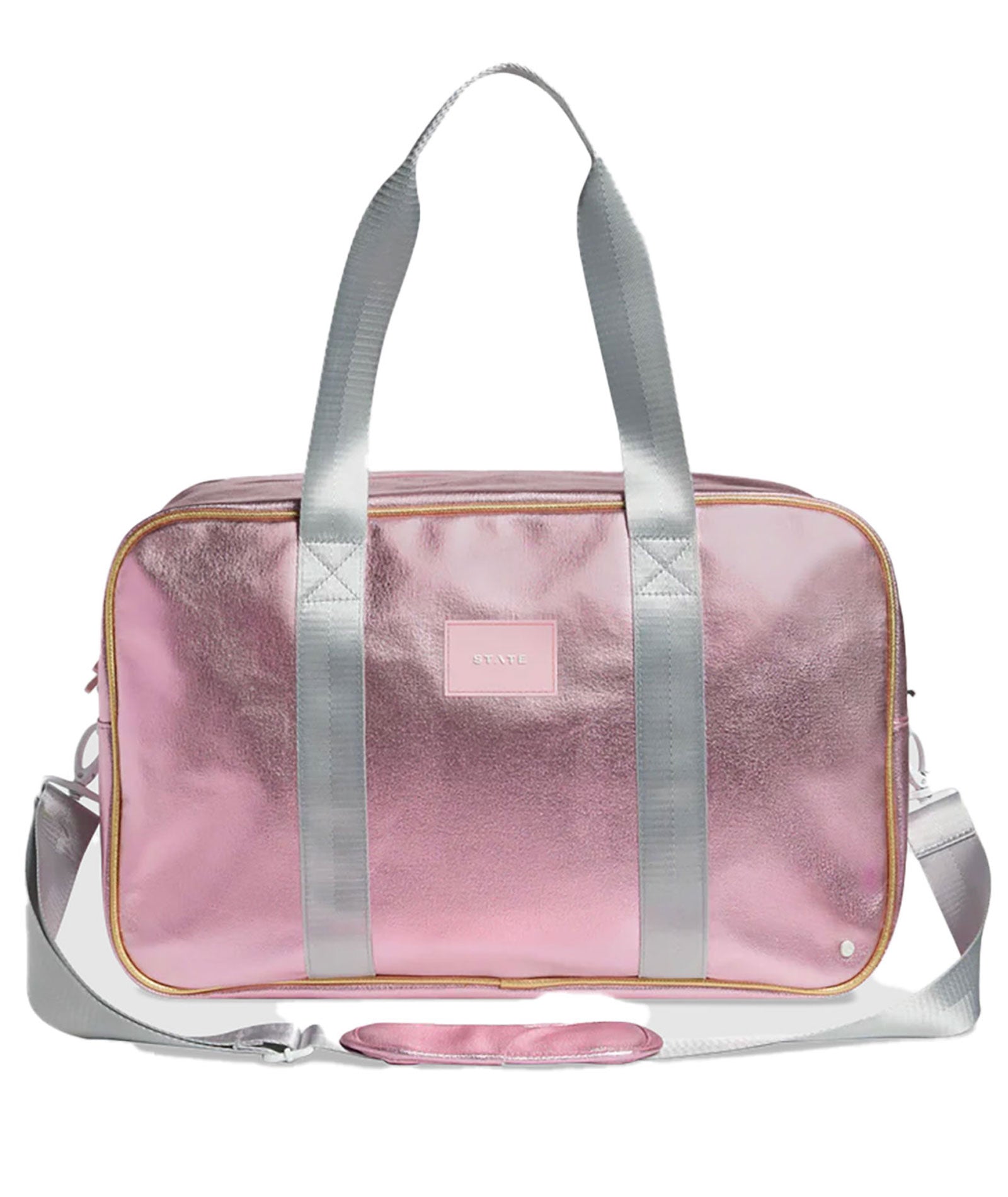 State Bags Rockaway Duffle Pink/Silver Accessories State bags   