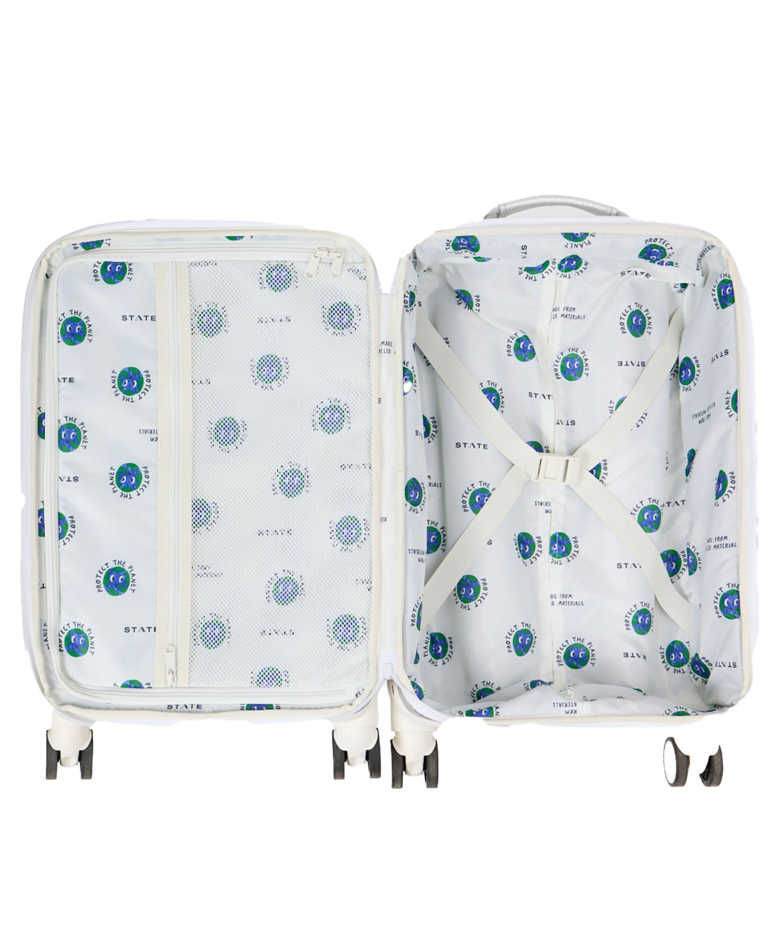 State Bags Logan Carry-On Suitcase 3D Daisies Accessories State bags   