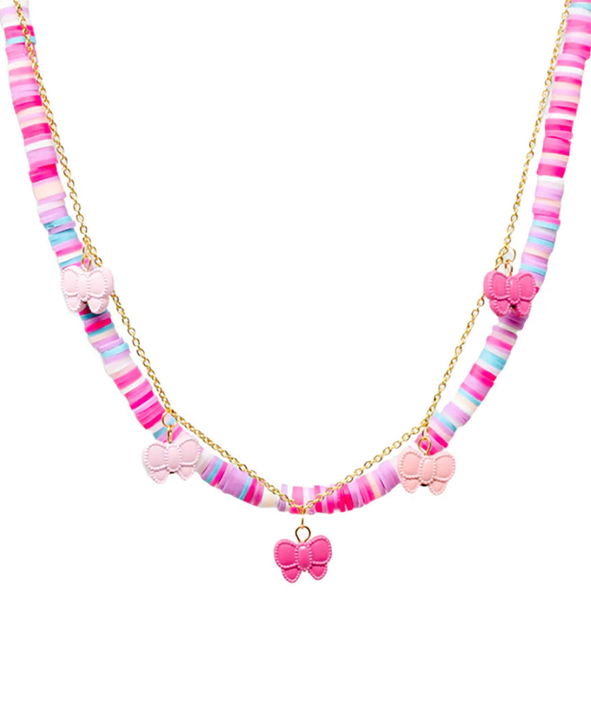 Bows Charm Necklace Jewelry - Young Zomi Gems   