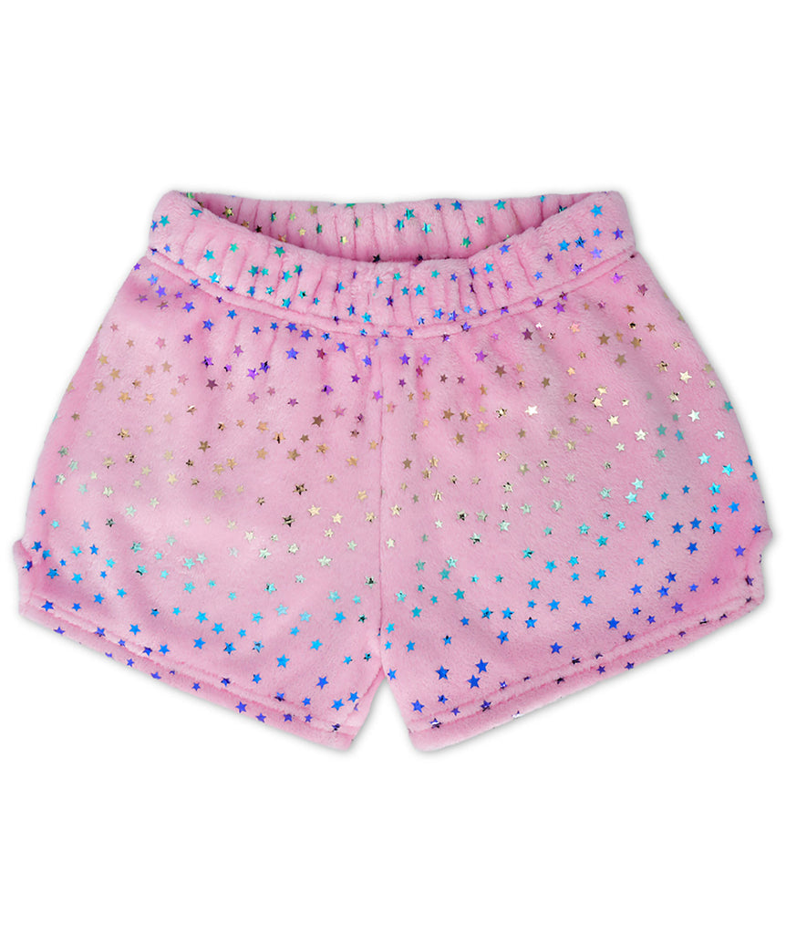 iScream Pink Stars Plush Shorts Accessories iScream   