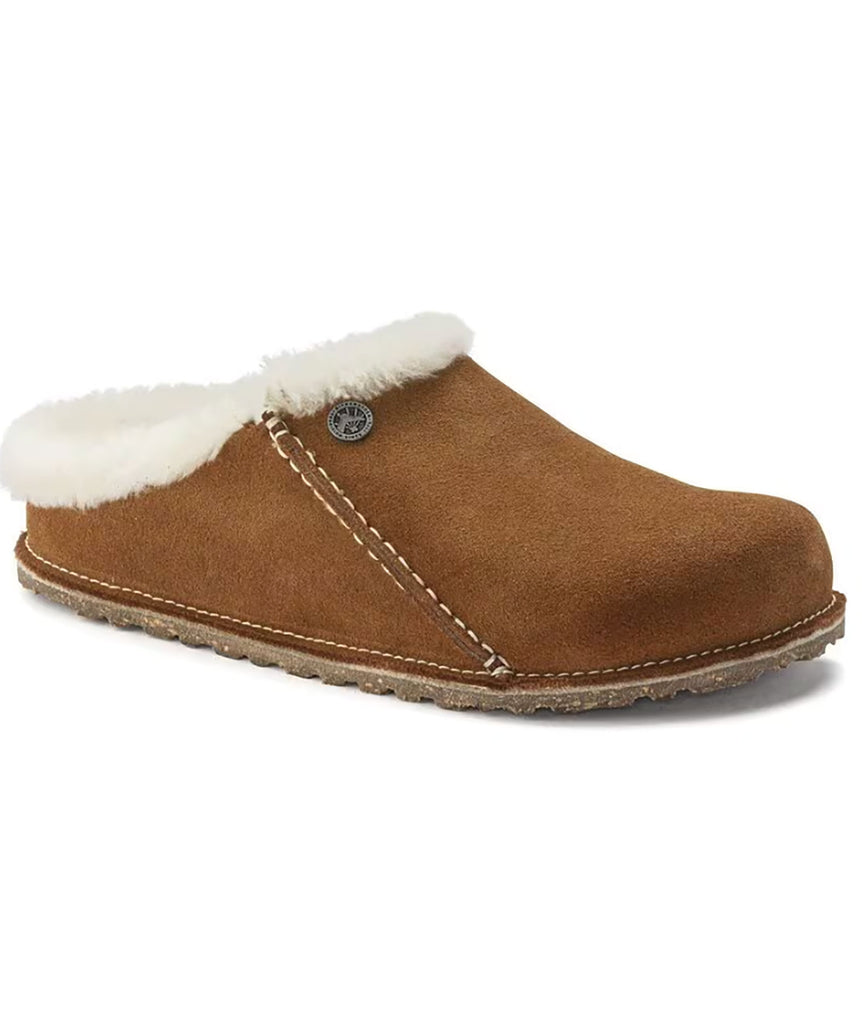 Birkenstock Zermatt Shearling Natural Slippers - Narrow Fit Accessories Birkenstock   