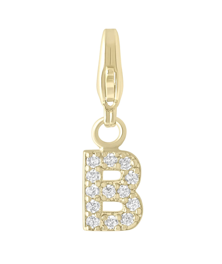 Electric Picks Charm Letters Jewelry - Trend Electric Picks Gold B 