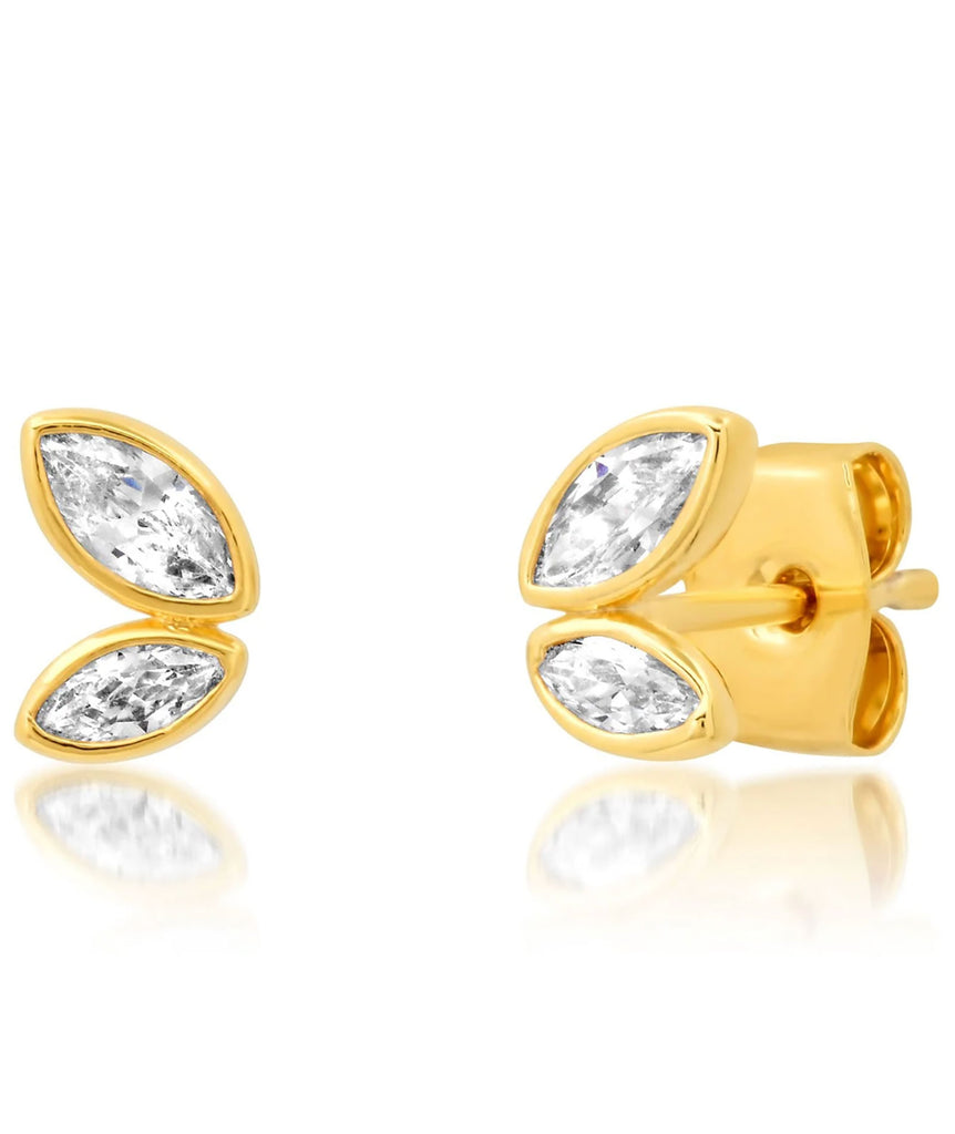 TAI Marquis CZ Studs Jewelry - Trend TAI   