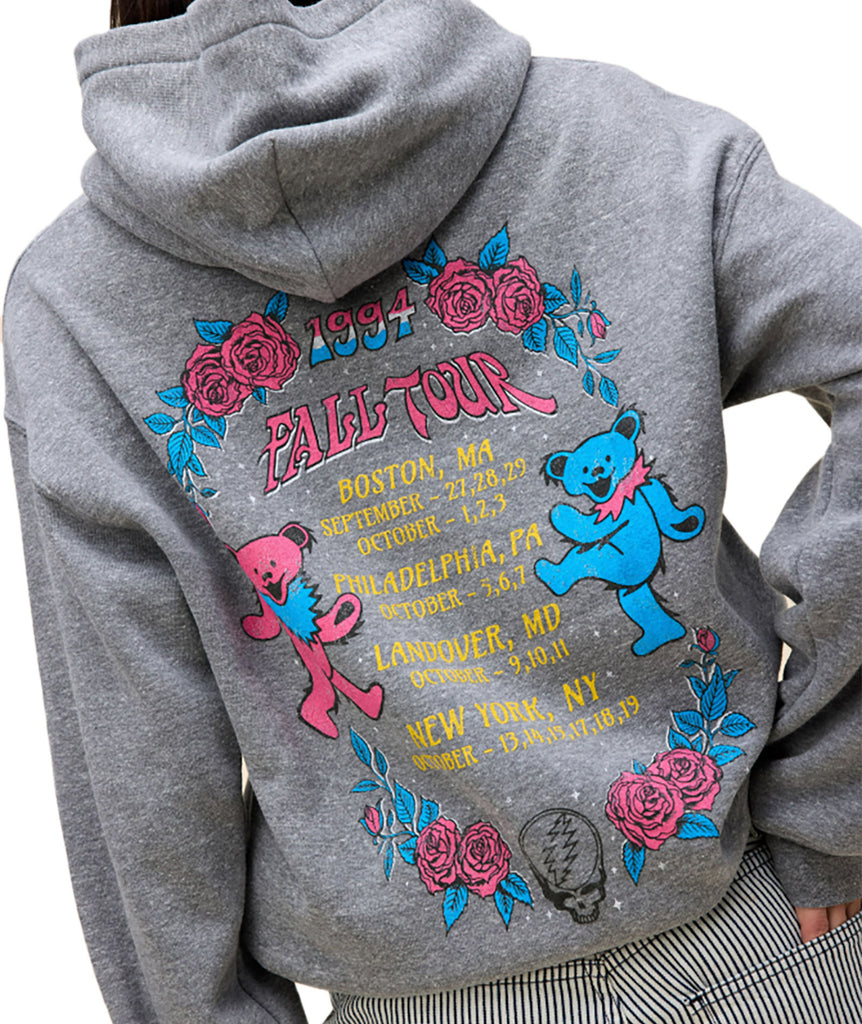 Daydreamer Women Grateful Dead Fall Tour 94 Boyfriend Hoodie Womens Casual Tops Daydreamer   