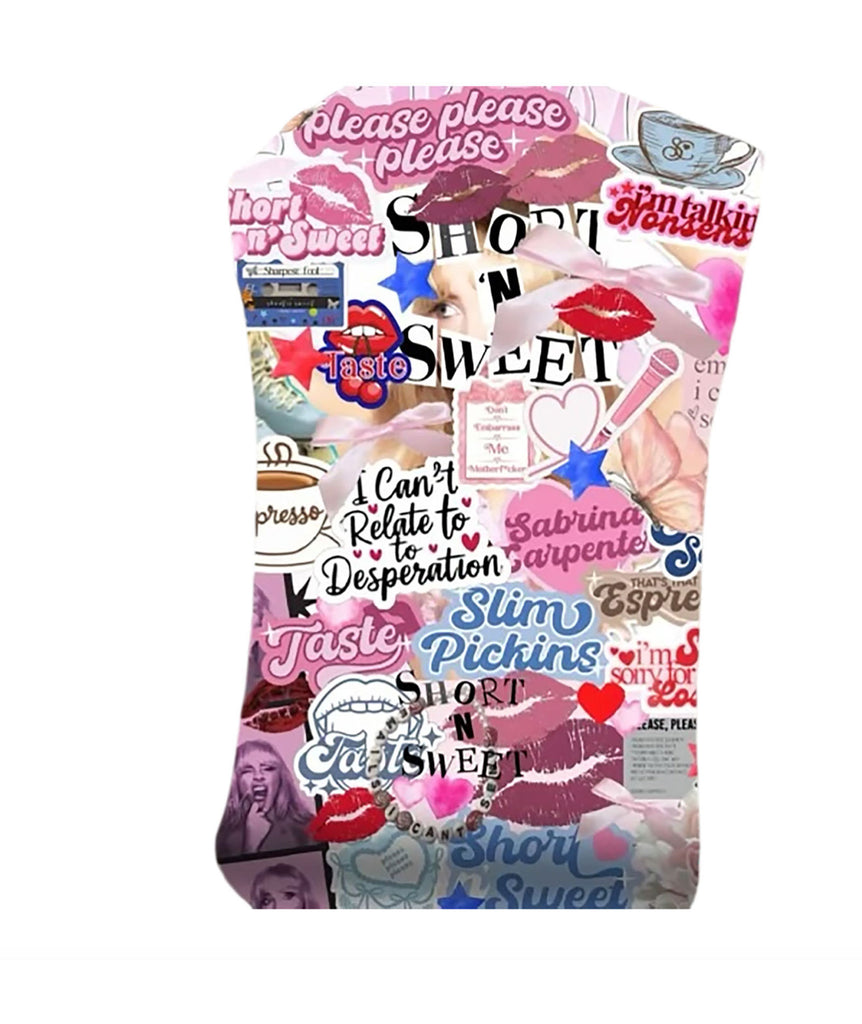 Tweenstyle Girls Blanket Sabrina Carpenter Short & Sweet Accessories Sparkle by Stoopher