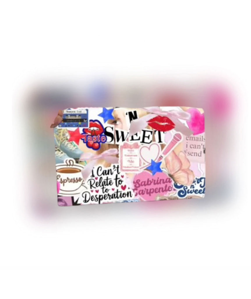 Tweenstyle Girls Cosmetic Pouch Sabrina Carpenter Short & Sweet Accessories Sparkle by Stoopher