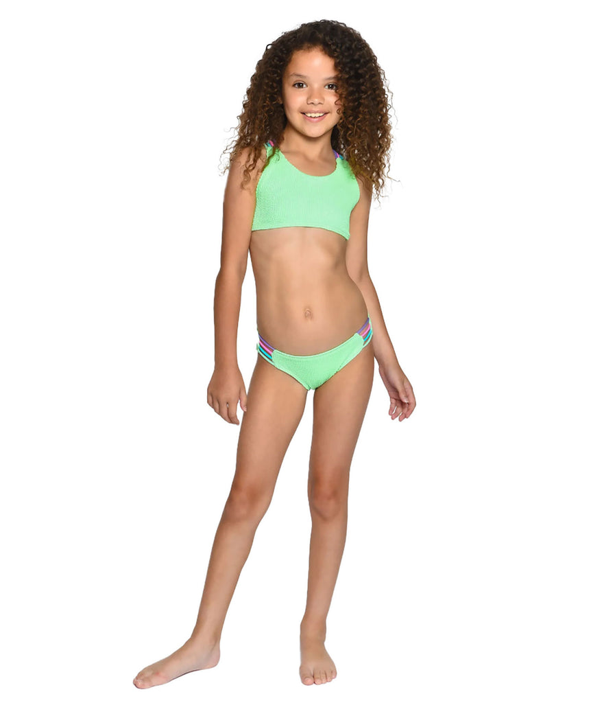 Peixoto Girls Mona Bikini Set Mint Crush Accessories Peixoto