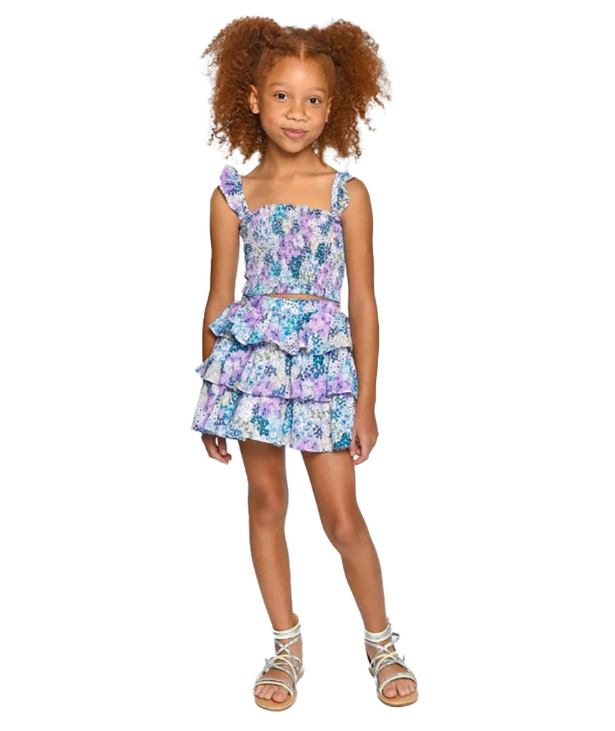 Peixoto Girls Estelle Skirt Set Morada Meadows Girls Casual Dresses Peixoto