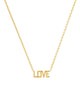 TAI Gold Vermeil Love Necklace Jewelry - Trend TAI Gold