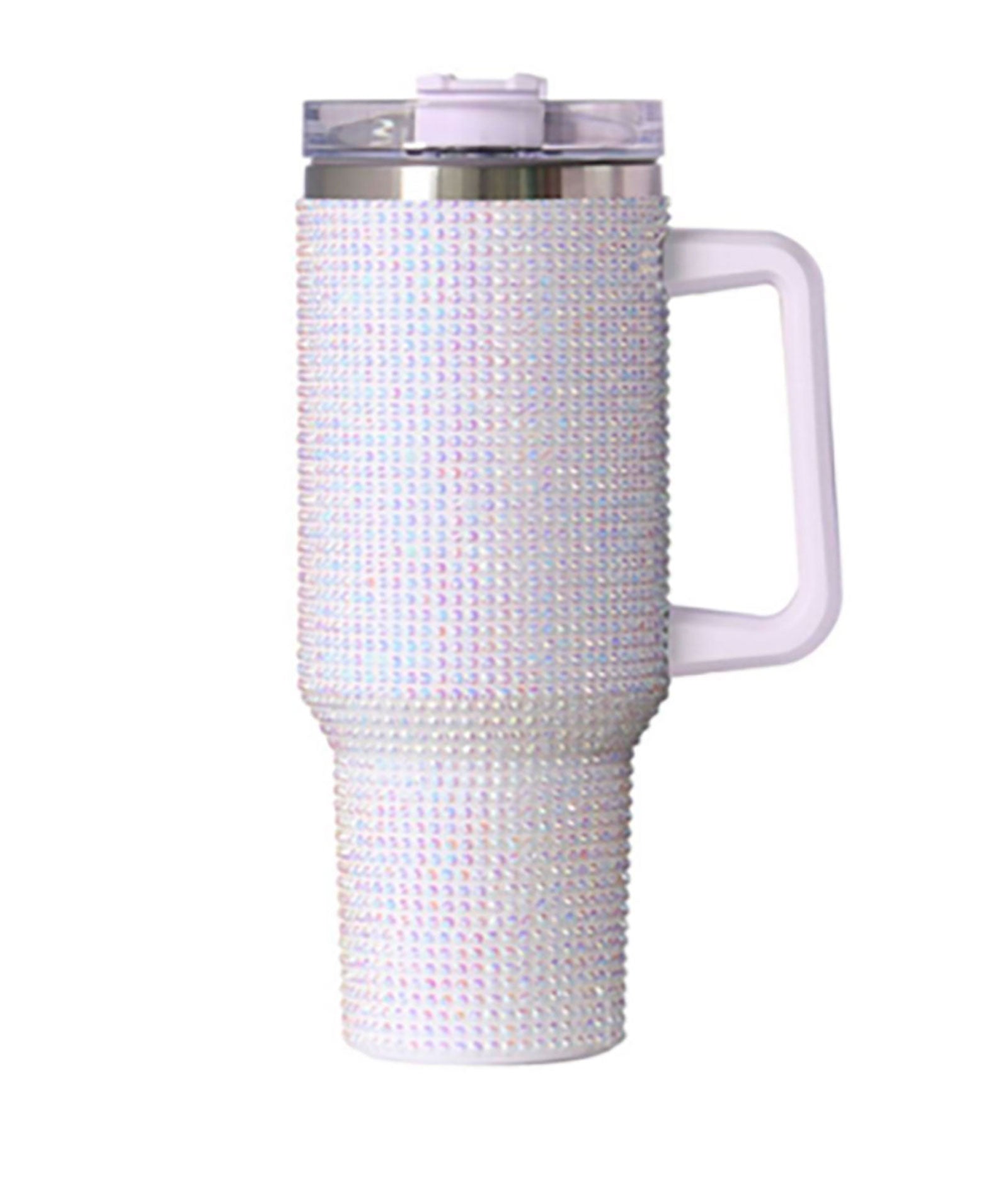 Large Bling Bling Tumbler Accessories Frankie's Exclusives White
