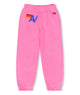 Aviator Nation Kids Logo Sweatpants Girls Casual Bottoms Aviator Nation Neon Pink Y/6