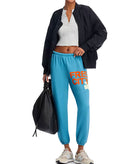FREECITY Women Large Sweatpants Blueshroom Womens Casual Bottoms FREECITY