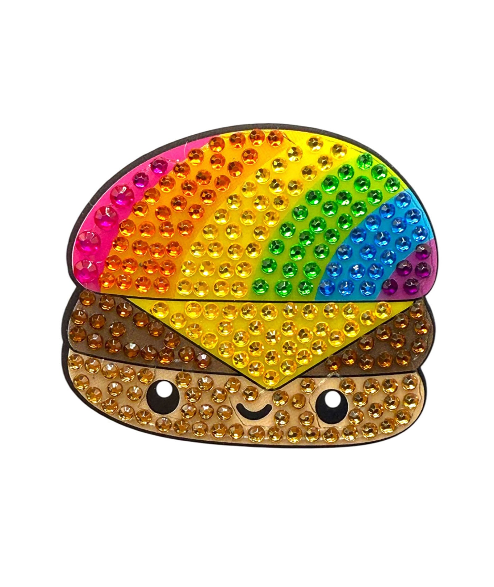 Sticker Beans Rainbow Burger Sticker Accessories Sticker Beans Multi
