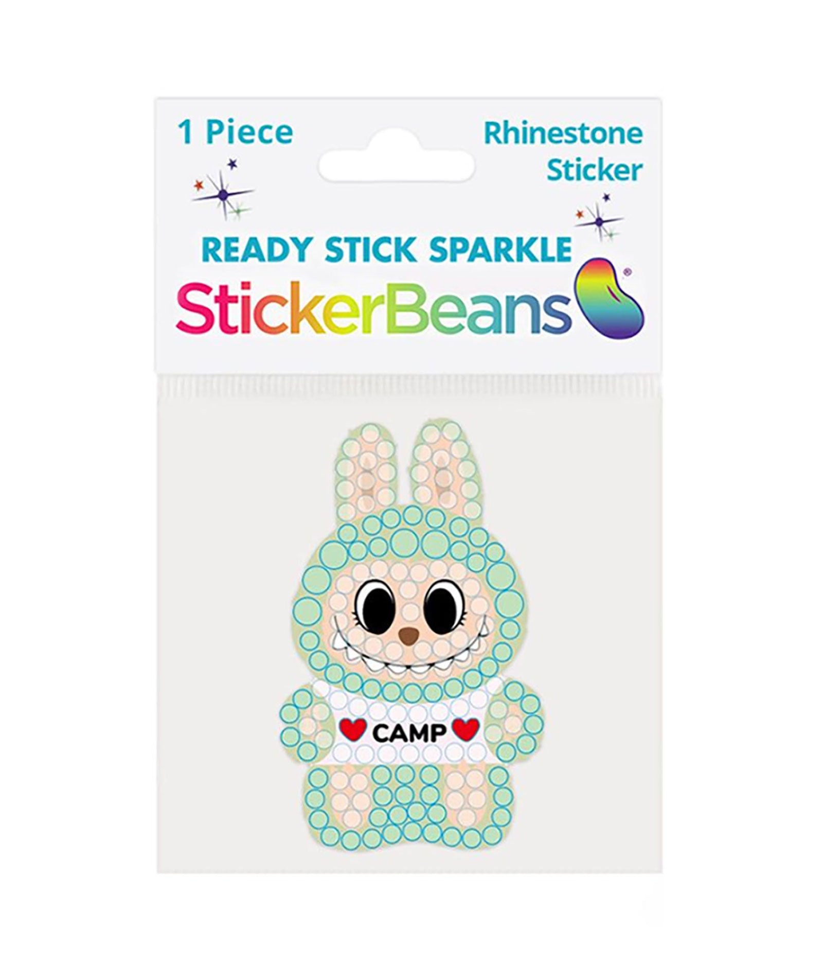 Customizable Accessories Sticker Beans Camp Monster Sticker - Frankie's ...