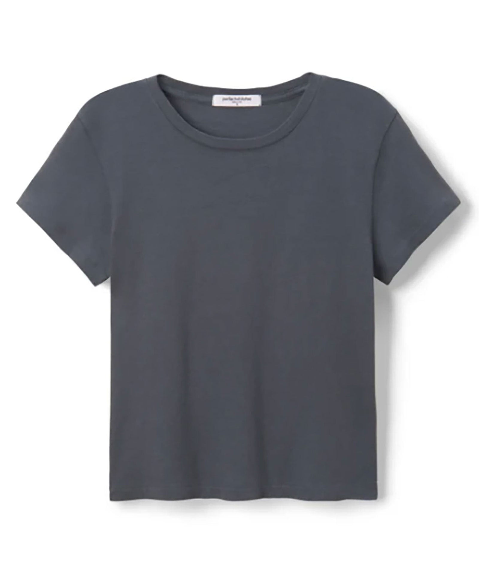 Perfect White Tee Women Lisa Recycled Cotton Slim Crew Tee Womens Casual Tops Perfect White Tee Night Juniors/Women XS