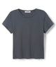 Perfect White Tee Women Lisa Recycled Cotton Slim Crew Tee Womens Casual Tops Perfect White Tee Night Juniors/Women XS