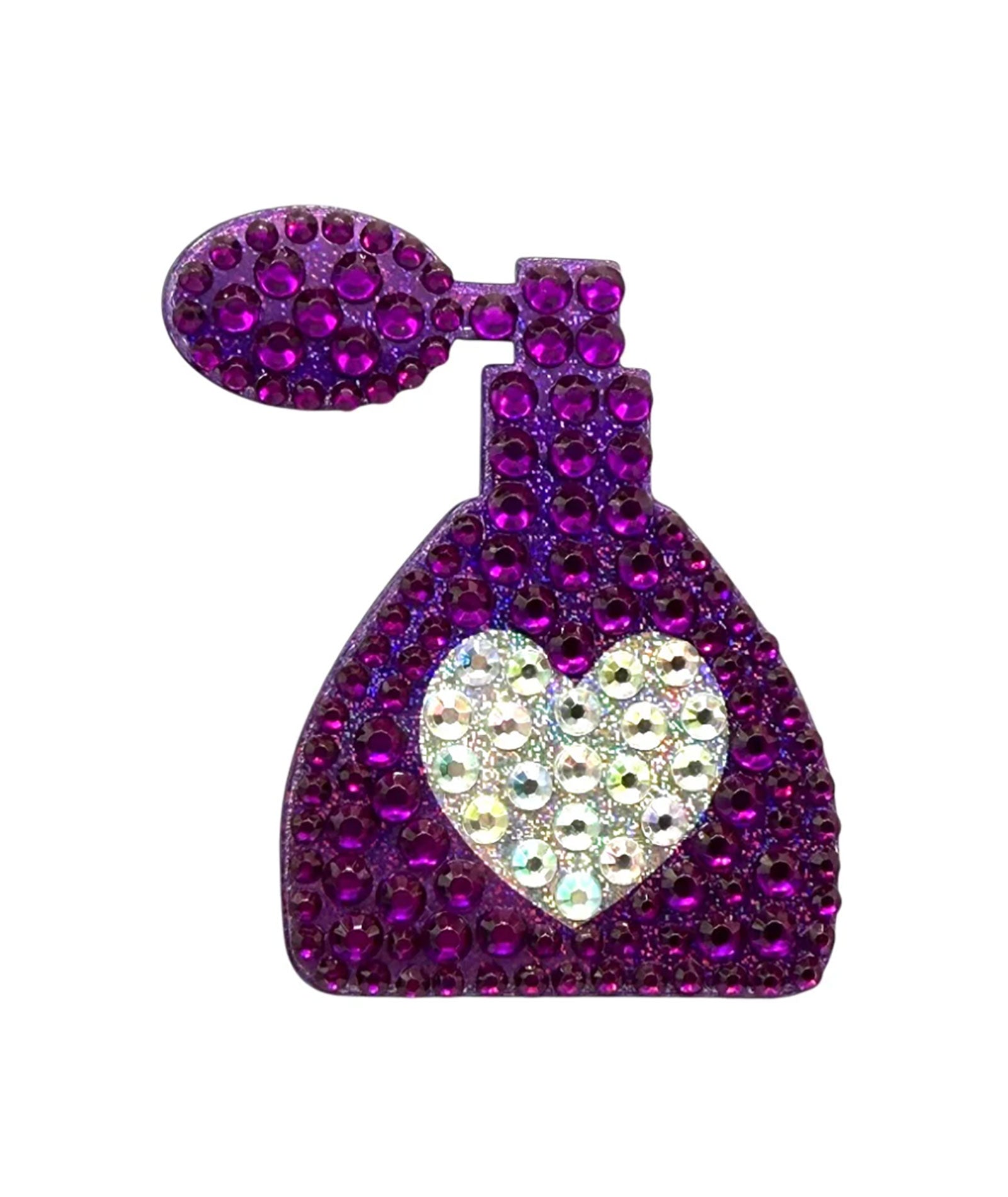 Sticker Beans Perfume Bottle Sticker Accessories Sticker Beans Purple