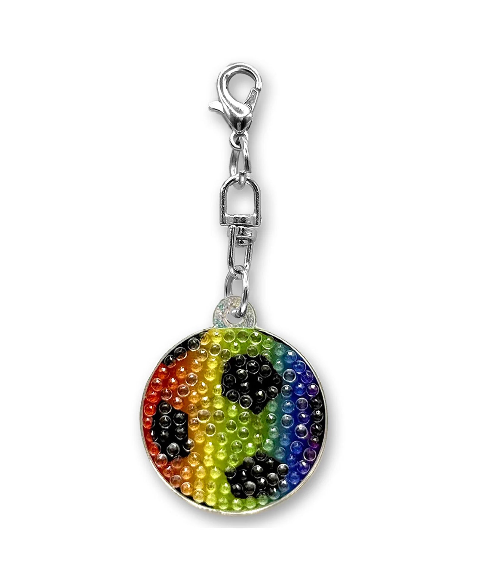 Sticker Beans Rainbow Soccer Ball Charm Accessories Sticker Beans Multi