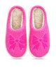 Cadie Cozy Bow Slippers Accessories iScream Pink Y/S (1-3)