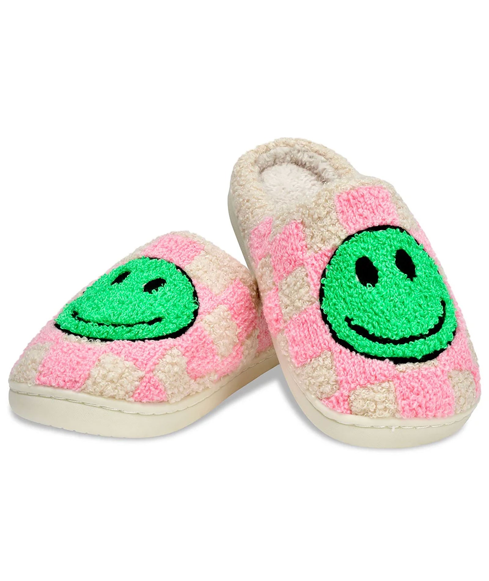 Green and Pink Happy Slippers Accessories iScream Multi Y/S (1-3)