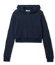 Perfect White Tee Women Inez Waffle Zip Hoodie Womens Casual Tops Perfect White Tee Navy Juniors/Women XS