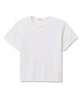 Perfect White Tee Women Fitz Viscose Rib Crew Tee Womens Casual Tops Perfect White Tee White Juniors/Women XS