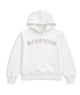 Katie J NYC Girls Hamptons Patch Sweatshirt Girls Casual Tops Katie J NYC Vintage White Y/S (7/8)