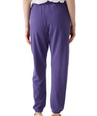 FREECITY Women Large Sweatpants Purple Bushes Womens Casual Bottoms FREECITY