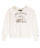 Katie J NYC Girls Sag Harbor Yacht Club Hoodie Girls Casual Tops Katie J NYC White Y/S (7/8)