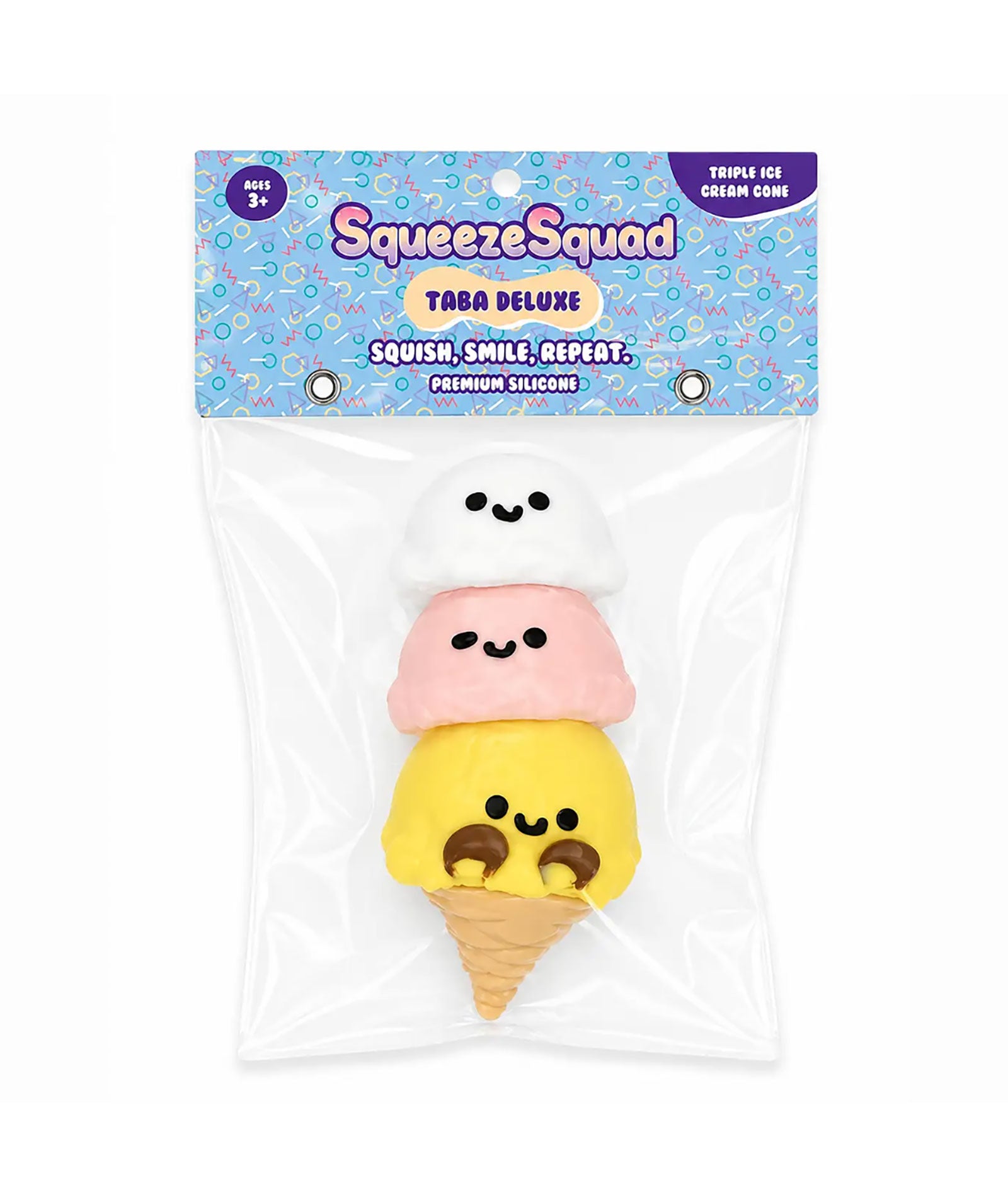 Squeeze Squad Taba Deluxe Ice Cream Cone Accessories Frankie's Exclusives Multi
