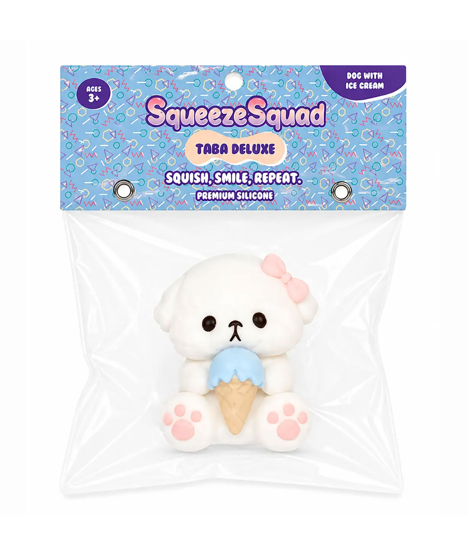 Squeeze Squad Taba Deluxe Ice Cream Puppy